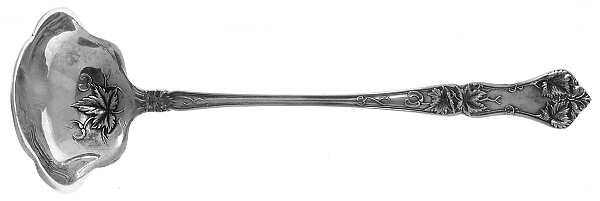 Edgewood (Sterling, 1909) Solid Piece Cream Ladle