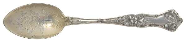 Edgewood (Sterling, 1909) Souvenir Spoon (Five O'Clock)