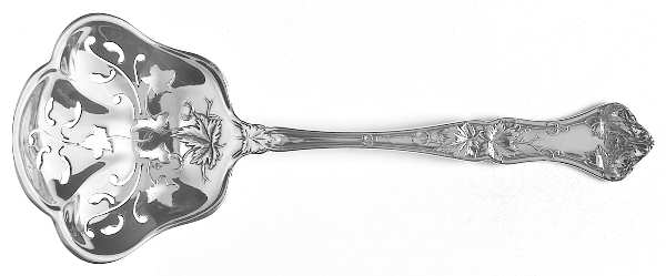 Edgewood (Sterling, 1909) Solid Bon Bon Spoon with Pierced Bowl