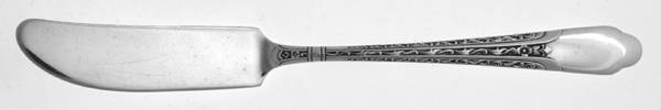 Elegance (Sterling, 1934) Flat Handle Master Butter Knife