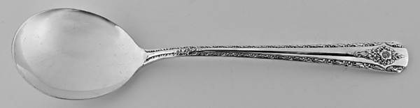 Elegance (Silverplate, 1954) Round Bowl Soup Spoon (Gumbo)