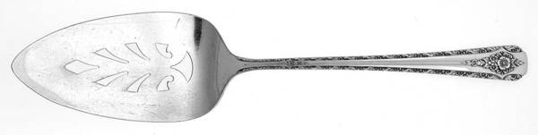 Elegance (Silverplate, 1954) Solid Pierced Pie Server