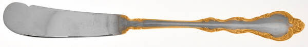 Elegance Gold (Stainless) Flat Handle Master Butter Knife