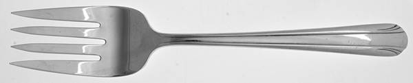 Elton (Silverplate, 1940) Medium Solid Cold Meat Serving Fork