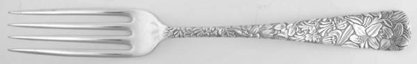 Embossed (Silverplate, 1882) Fork