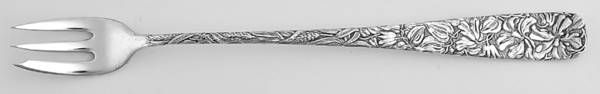 Embossed (Silverplate, 1882) Cocktail/Seafood Fork