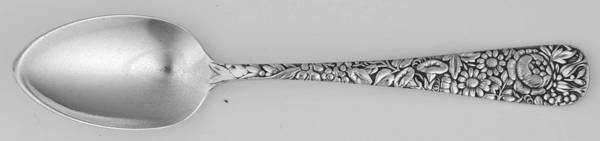 Embossed (Silverplate, 1882) Demitasse Spoon