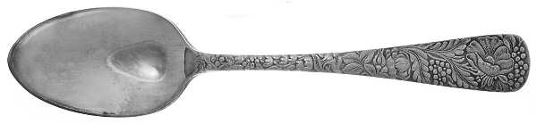Embossed (Silverplate, 1882) Teaspoon