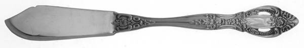 Embassy (Decorator Stainless) Flat Handle Master Butter Knife