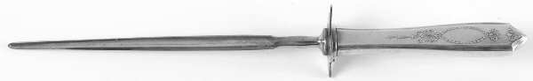 Empire (Silverplate, 1921) Large Roast Steel Rod Knife Sharpener