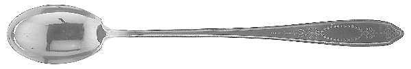 Empire (Silverplate, 1921) Pierced Bowl Short Handle Olive Spoon
