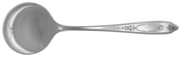 Empire (Silverplate, 1921) Round Bowl Soup Spoon (Bouillon)