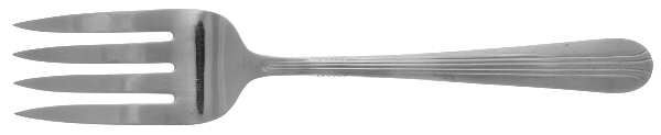 Empire (Stainless) Medium Solid Cold Meat Serving Fork