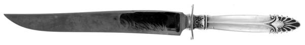 Empress (Sterling, 1932) Small Carving Knife W/Sterling Guard