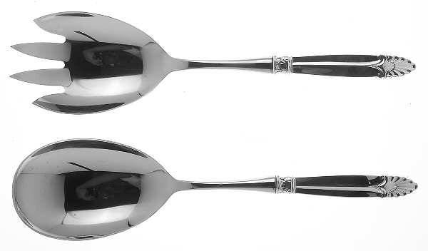 Empress (Sterling, 1932) 2 Pc Salad Set with Stainless Bowl