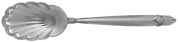 Empress (Sterling, 1932) Solid Shell Berry/Casserole Spoon