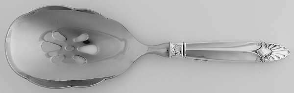 Empress (Sterling, 1932) Pierced Casserole Spoon with Stainless Bowl
