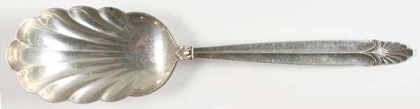 Empress (Sterling, 1932) Large Solid Shell Berry/Casserole Spoon