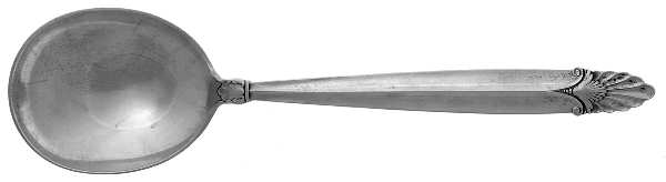 Empress (Sterling, 1932) Round Bowl Soup Spoon (Gumbo)