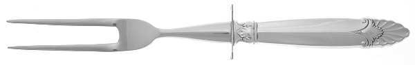 Empress (Sterling, 1932) Small Steak Carving Fork with Stainless Prongs