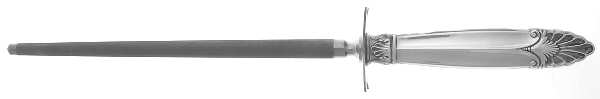 Empress (Sterling, 1932) Large Roast Steel Rod Knife Sharpener