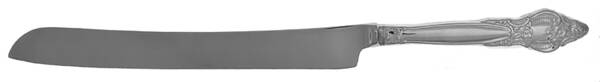 Empress (Silverplate, 1981) Wedding Cake Knife with Stainless Blade HC