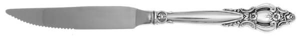 Empress (Silverplate, 1981) Steak Knife Individual Hollow, Serrate HC