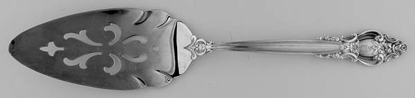 Empress (Silverplate, 1981) Solid Pierced Pie Server