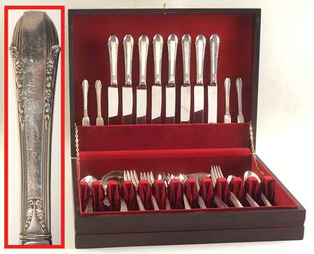 Enchantress (Sterling, 1937, No Monograms) 53 Piece Set