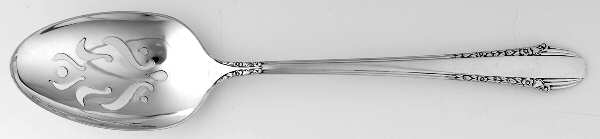 Enchantress (Sterling, 1937, No Monograms) Pierced Tablespoon (Serving Spoon) CM
