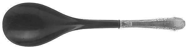 Enchantress (Sterling, 1937, No Monograms) Salad Serving Spoon with Plastic Bowl