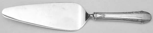 Enchantress (Sterling, 1937, No Monograms) Pie Server with Stainless Blade
