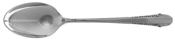 Enchantress (Sterling, 1937, No Monograms) Dessert/Oval Soup Spoon