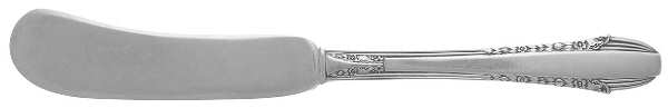 Enchantress (Sterling, 1937, No Monograms) Flat Handle Butter Spreader