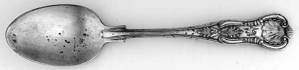 English King (Silverplate, 1895) Place/Oval Soup Spoon
