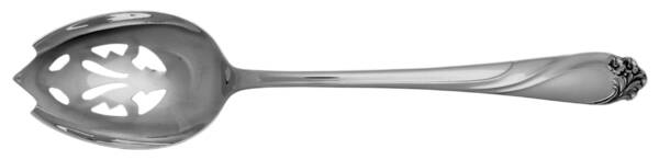 Enchanted Rose (Sterling, 1954) Pierced Tablespoon (Serving Spoon) HC