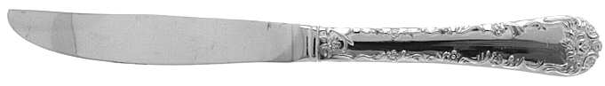 Enchanted Rose (Silverplate) Modern Solid Knife