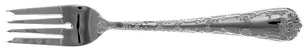 Enchanted Rose (Silverplate) Individual Salad Fork