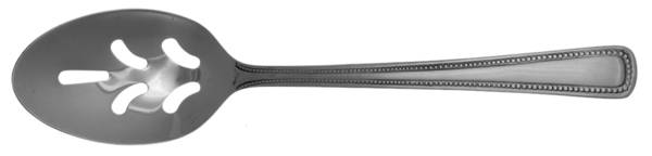 Essex (Stainless, 1994) Pierced Tablespoon (Serving Spoon) by International Silver