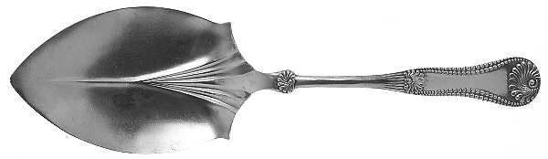 Etruscan (Silverplate, 1891) Large Solid Pie Knife