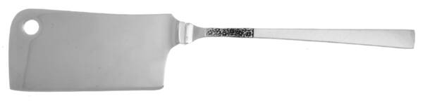 Evangeline (Stainless, Burnished) Cheese Cleaver with Stainless Blade HC