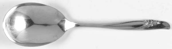 Exquisite (1957-Silverplate) Solid Smooth Casserole Spoon