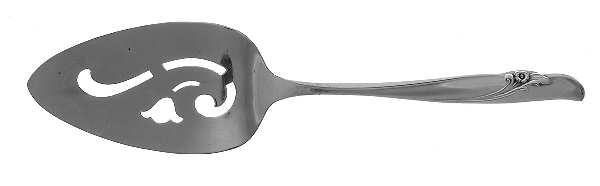 Exquisite (1957-Silverplate) Solid Pierced Pie Server