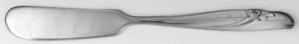 Exquisite (1957-Silverplate) Flat Handle Butter Spreader