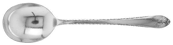Exquisite (Silverplate, 1940) Round Bowl Soup Spoon (Cream Soup)