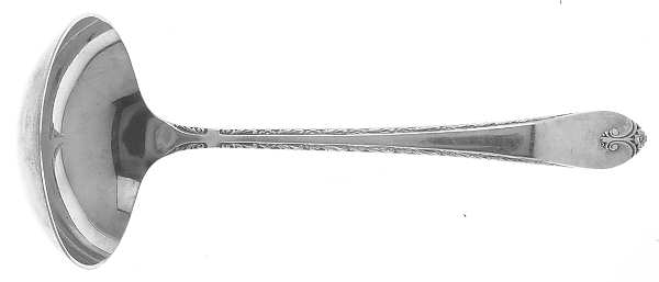 Exquisite (Silverplate, 1940) Solid Gravy Ladle