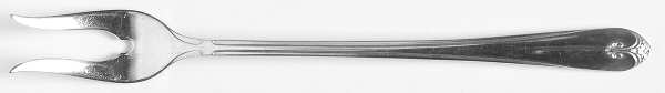Exquisite (Silverplate, 1940) Short Handle Pickle/Olive Fork