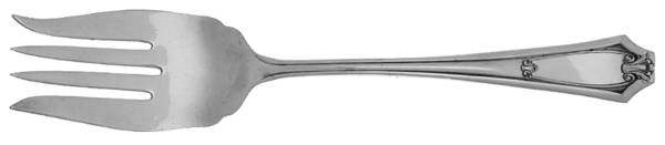 Fairmount (Silverplate, 1911) Medium Solid Cold Meat Serving Fork