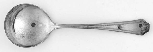 Fairmount (Silverplate, 1911) Round Bowl Soup Spoon (Bouillon)