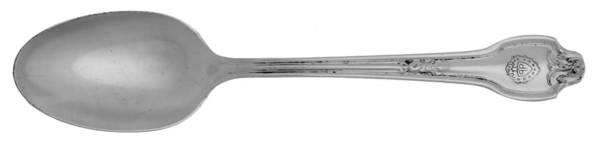 Falmouth (Silverplate, 1914) Monogram Teaspoon